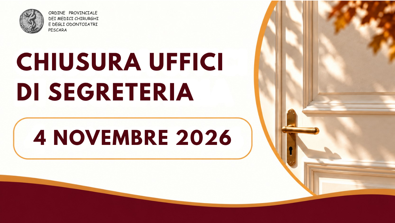Chiusura uffici il 4 novembre 2026