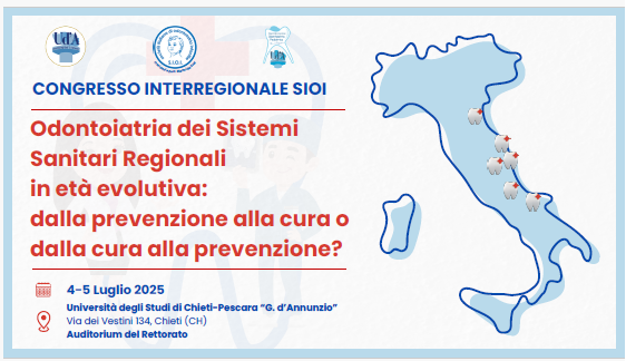 Clicca per accedere all'articolo CONGRESSO INTERREGIONALE SIOI (Società Italiana di Odontoiatria Infantile)