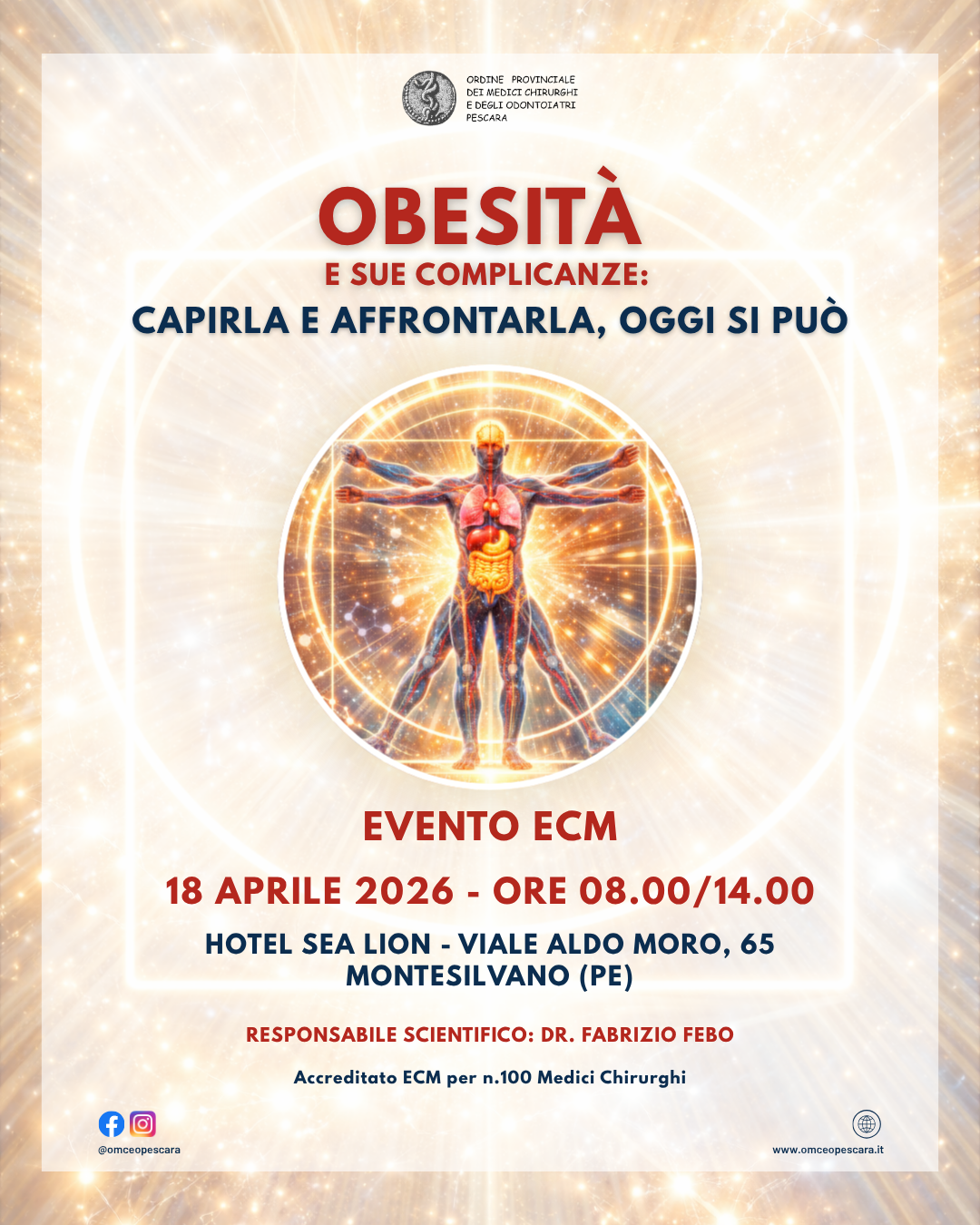 Clicca per accedere all'articolo OBESITA' E SUE COMPLICANZE: CAPIRLA E AFFRONTARLA, OGGI SI PUO'