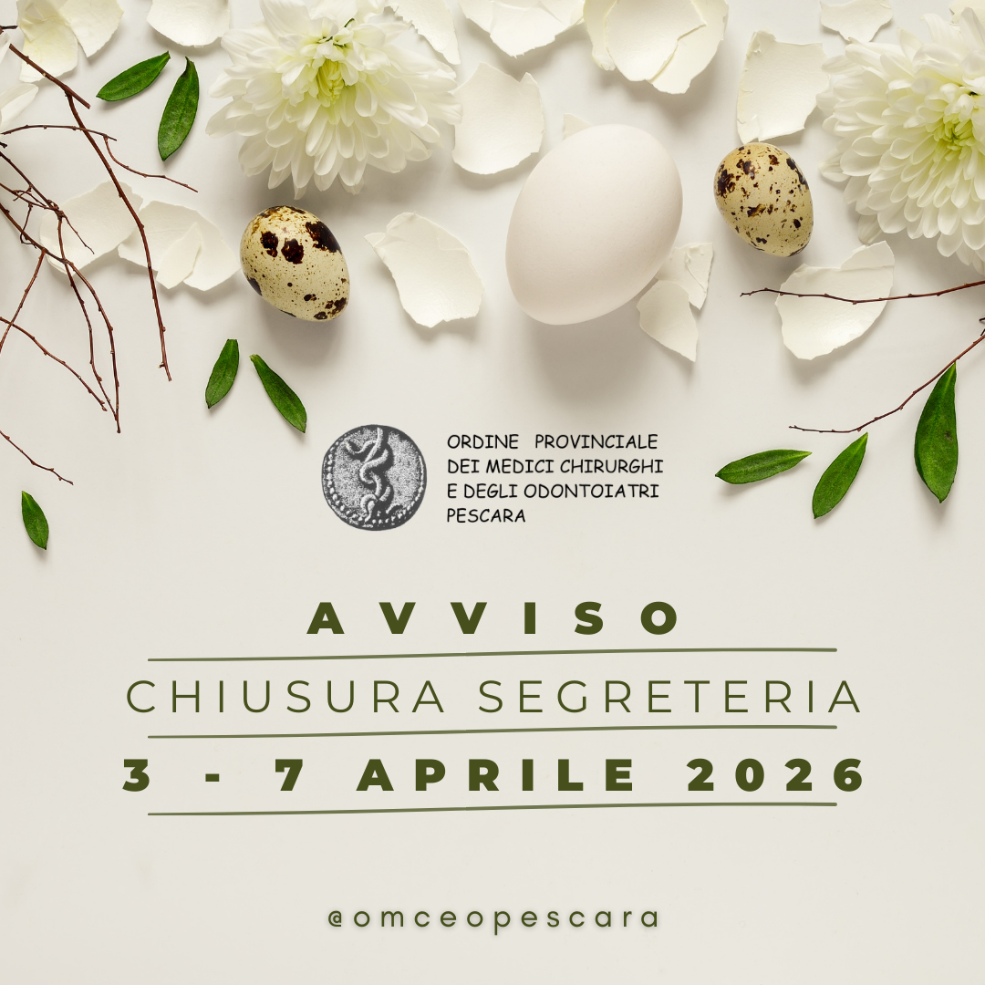 Clicca per accedere all'articolo Avviso chiusura uffici di segreteria - Pasqua 2026