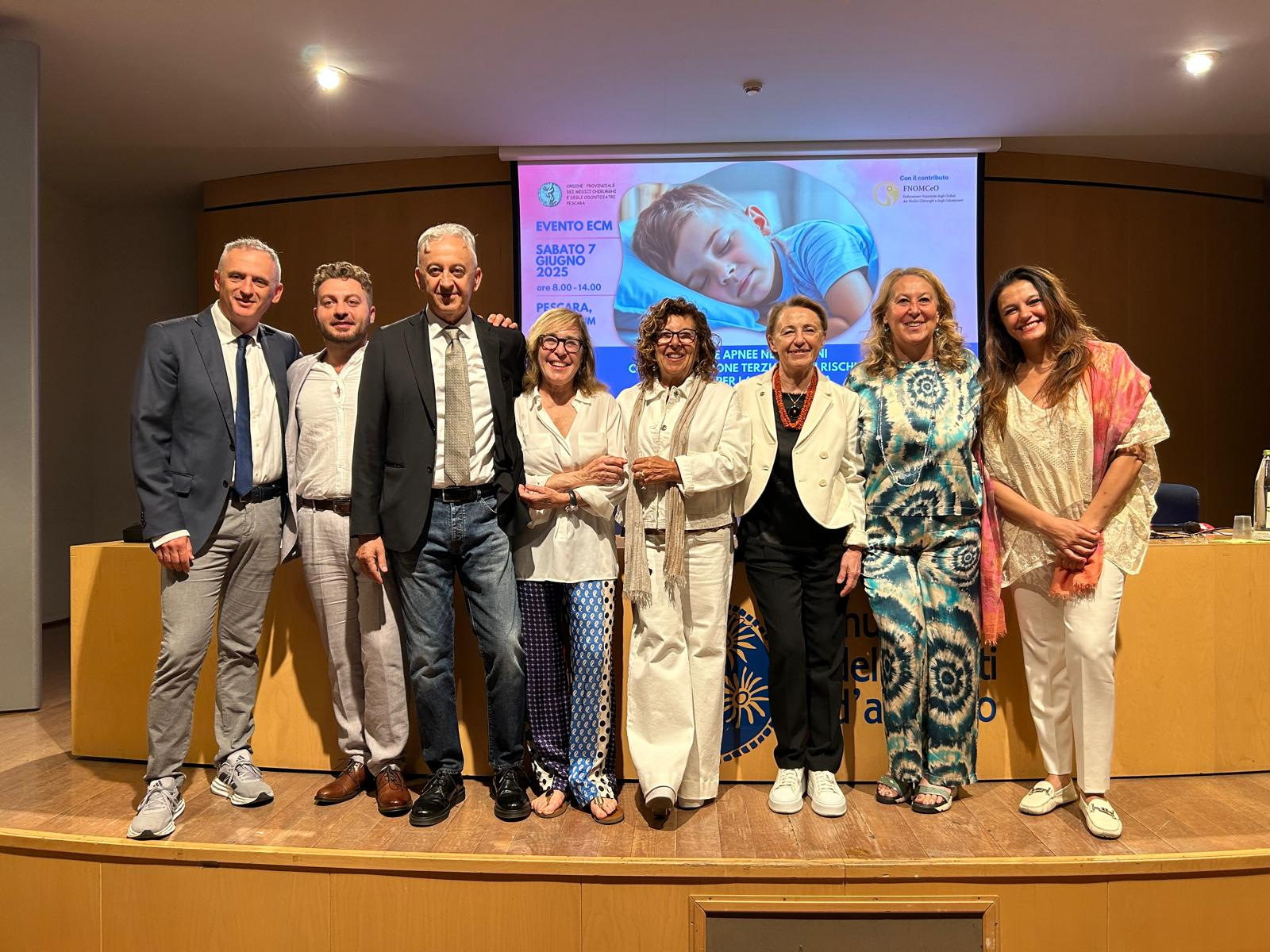 Clicca per accedere all'articolo Concluso con successo il convegno CAO sulle apnee nei bambini