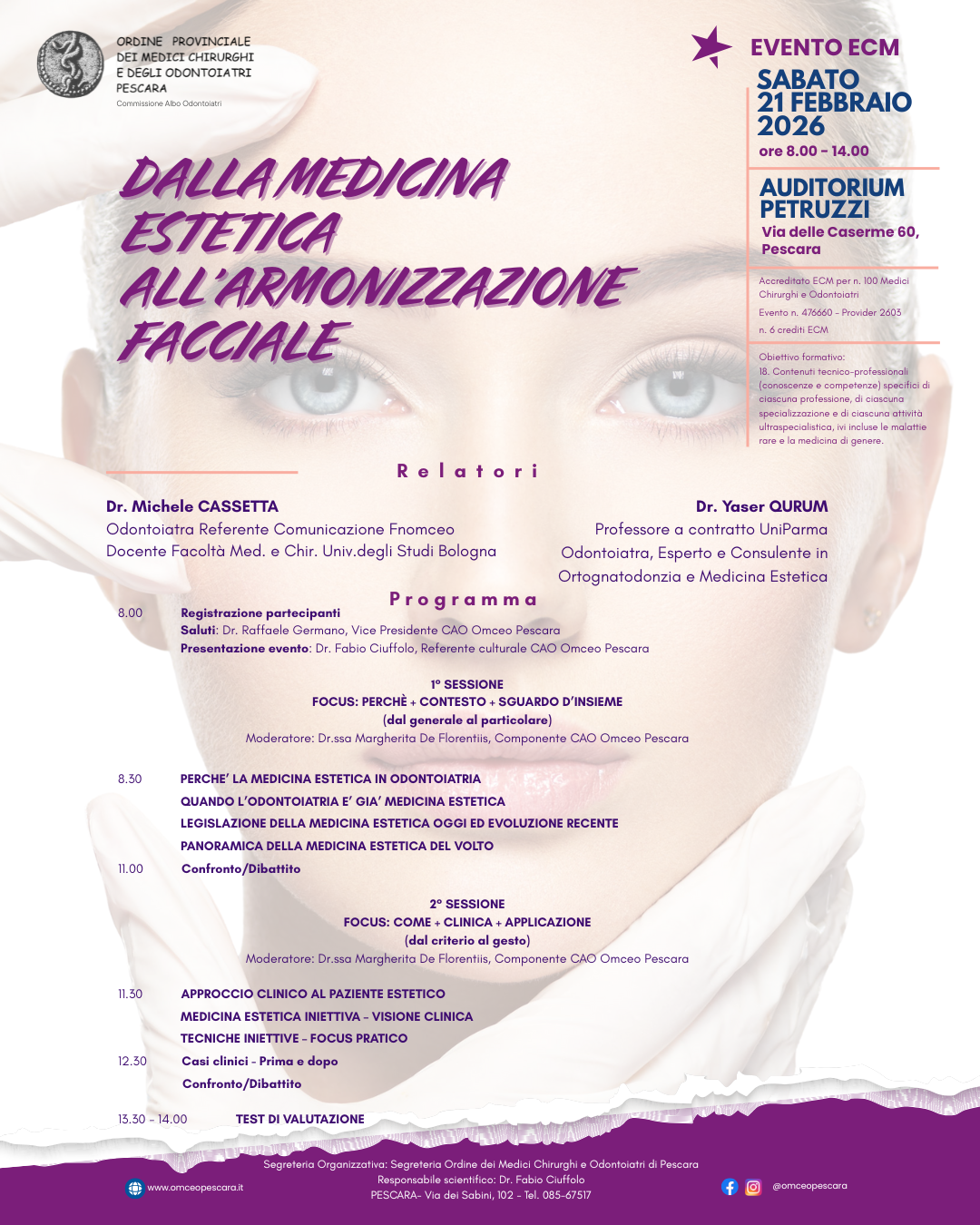 Clicca per accedere all'articolo DALLA MEDICINA ESTETICA ALL'ARMONIZZAZIONE FACCIALE