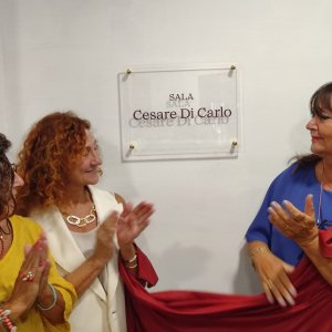 08/08/23 - Cerimonia di intitolazione della Sala Convegni a Cesare Di Carlo